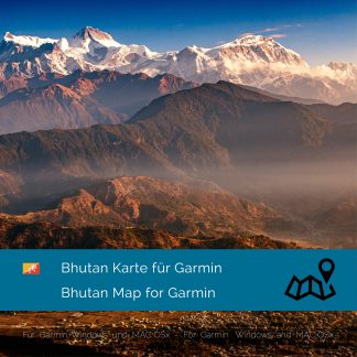 Bhutan Garmin Karte Download
