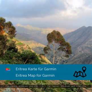 Eritrea Karte für Garmin jetzt online im Shop als Download kaufen!