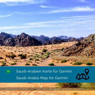 Saudi-Arabien Garmin Karte Download