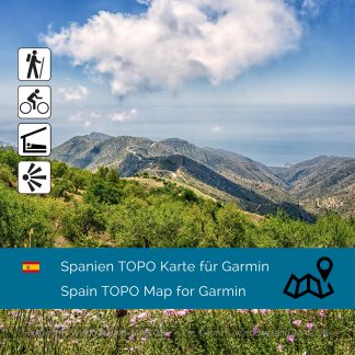 Spanien Garmin Topo Karte Download